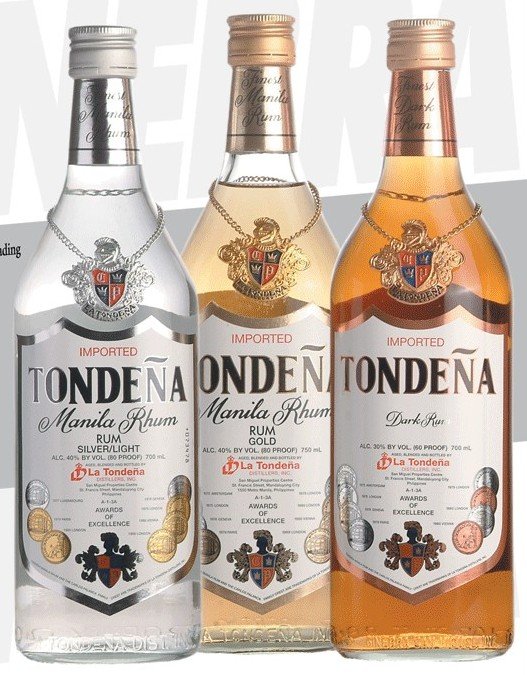 Giới thiệu về rượu Tondena Manila