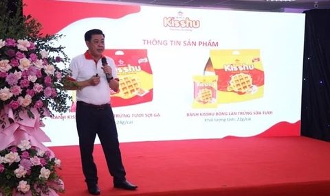 Bảo Ngọc tổ chức hội nghị ra mắt bánh Kisshu bông lan