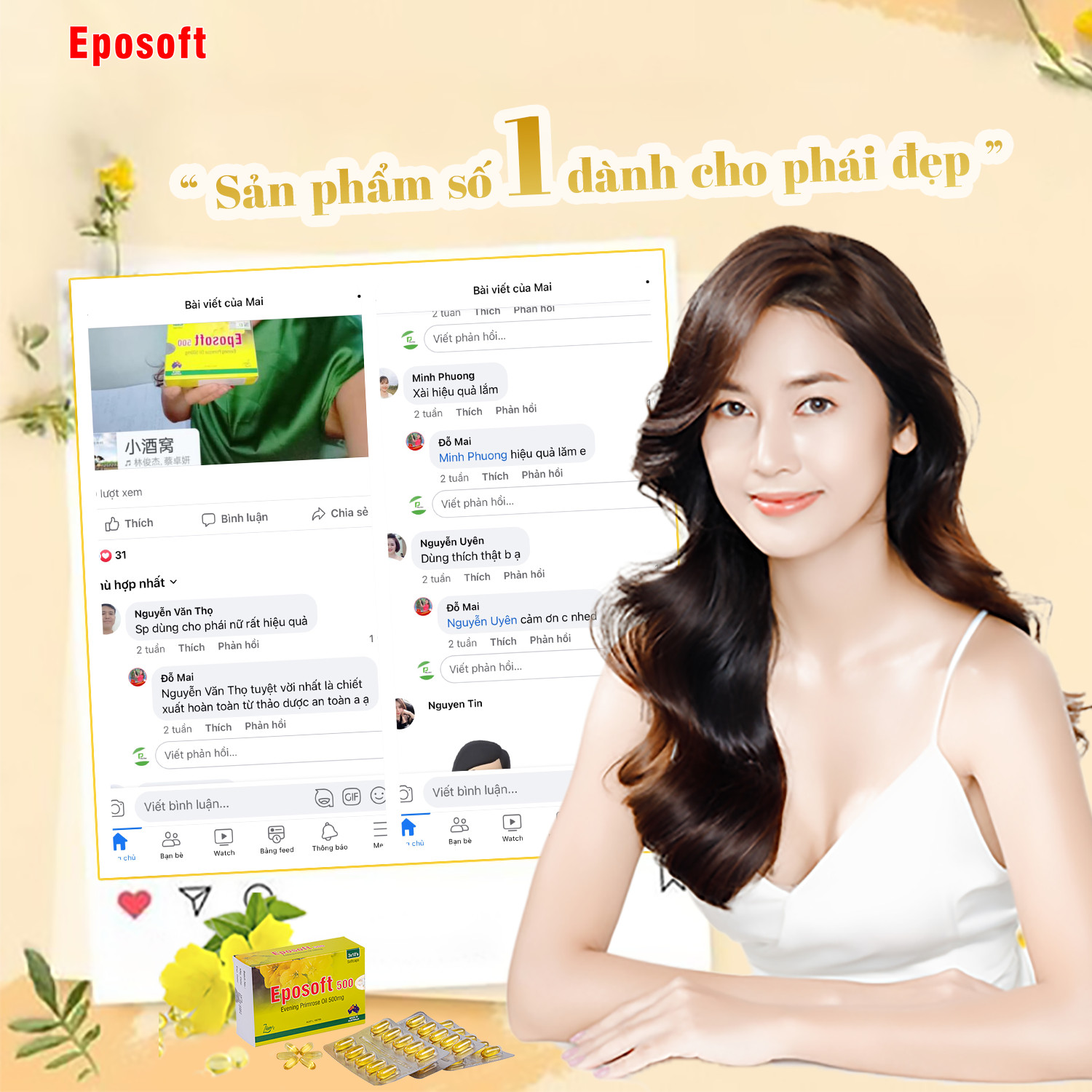 Chia Sẻ Của Chị Khách Hàng Khi Sử Dụng Sản Phẩm Eposoft