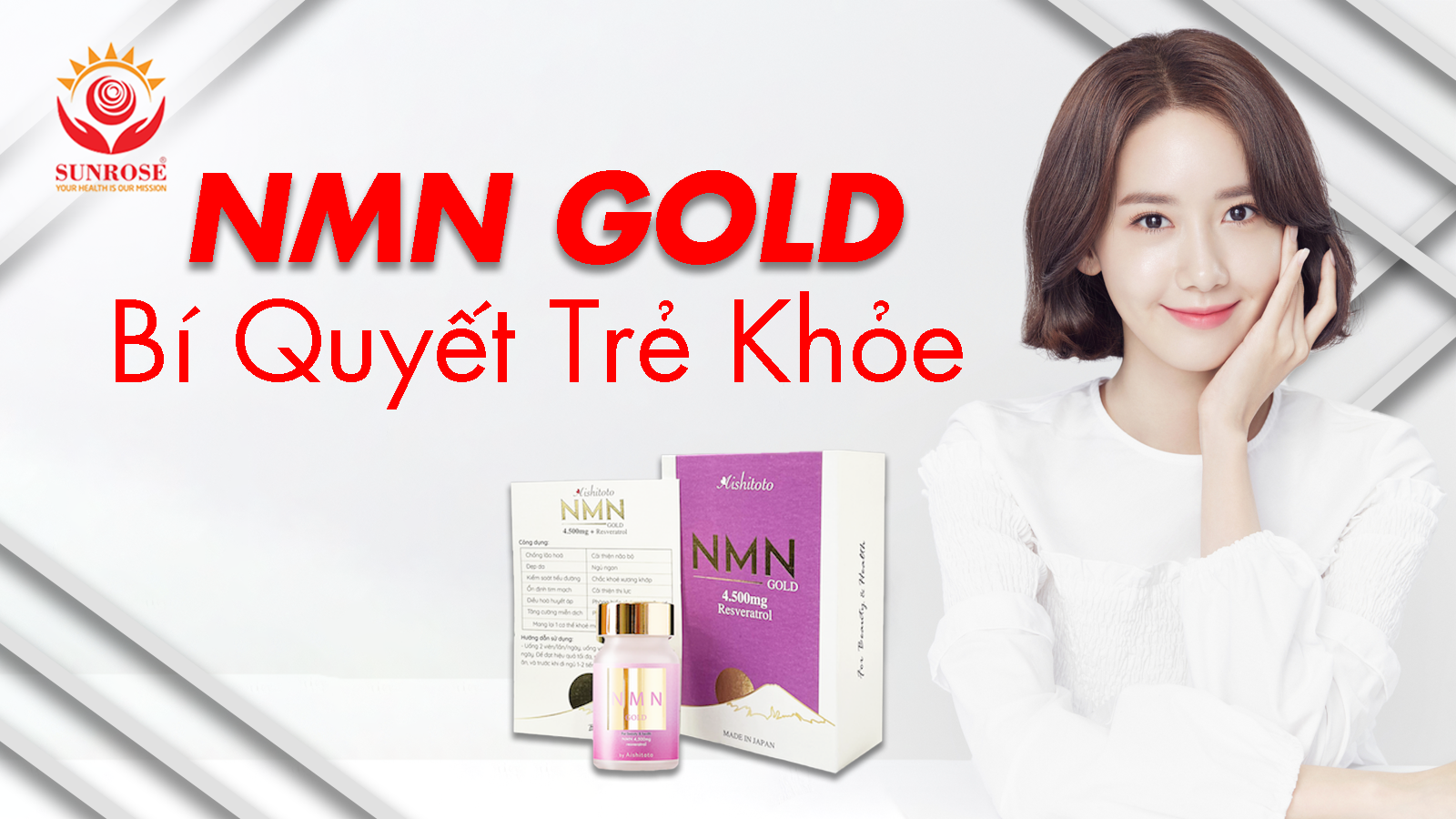 NMN GOLD – Bí Quyết Trẻ Khỏe