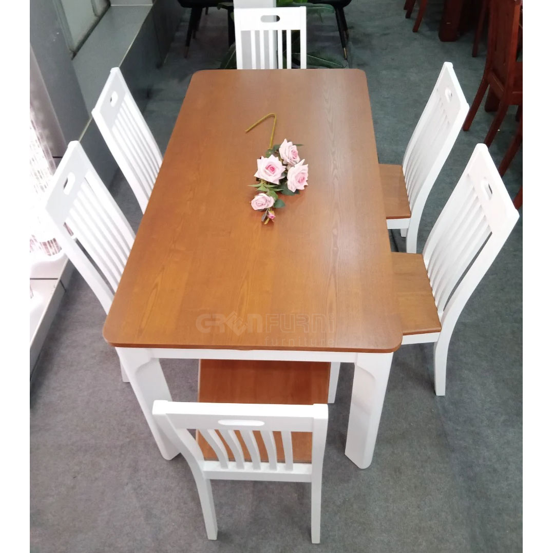 Bộ Bàn Ăn Gỗ Bền Đẹp Giá Rẻ GR-ROVIGO
