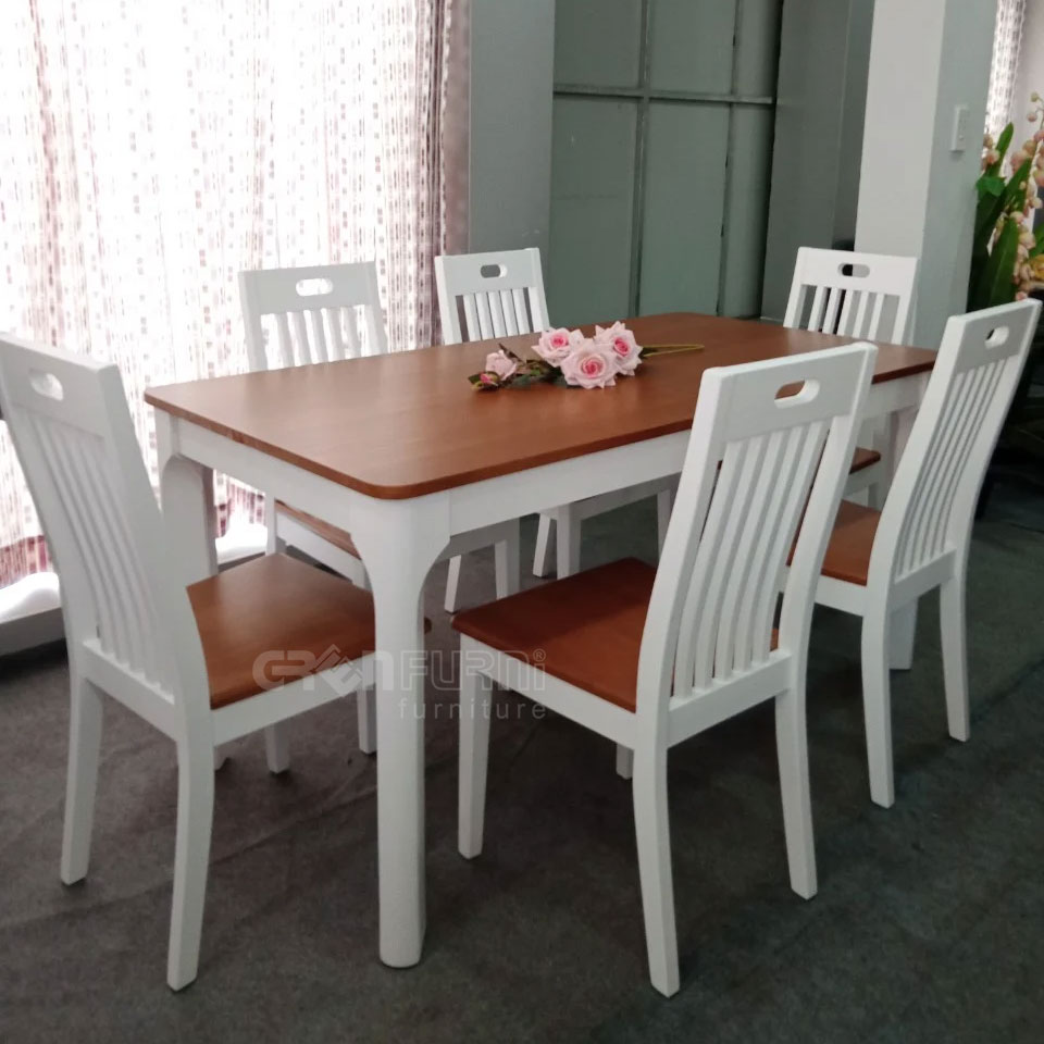 Bộ Bàn Ăn Gỗ Bền Đẹp Giá Rẻ GR-ROVIGO