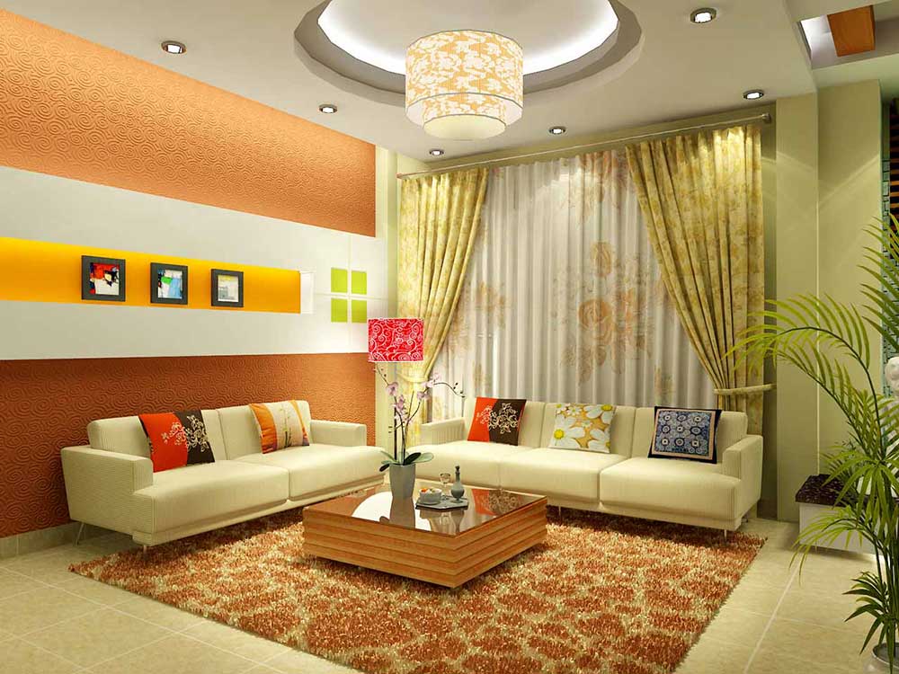 màu sắc nội thất phòng khách