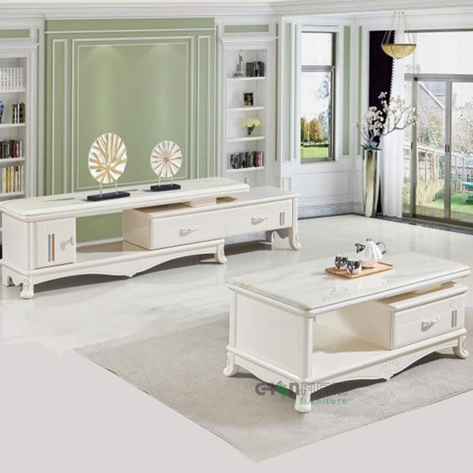 kệ tivi mặt đá cho phòng khách