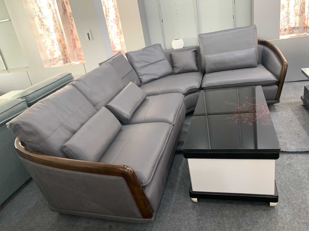 Sofa da nhập khẩu cao cấp GR8816