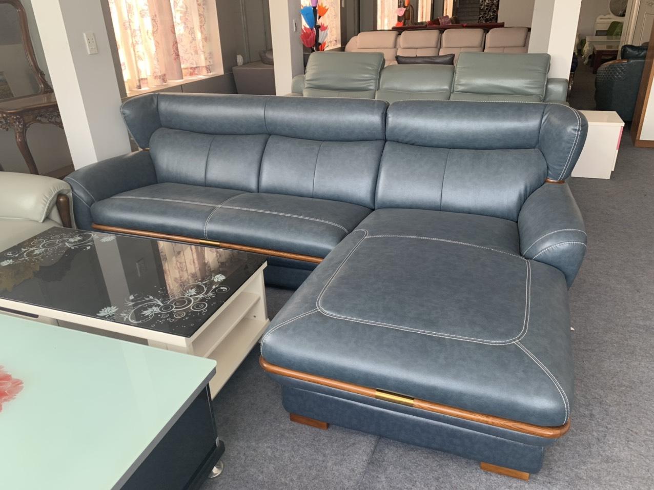 Sofa da cao cấp nhập khẩu GR886