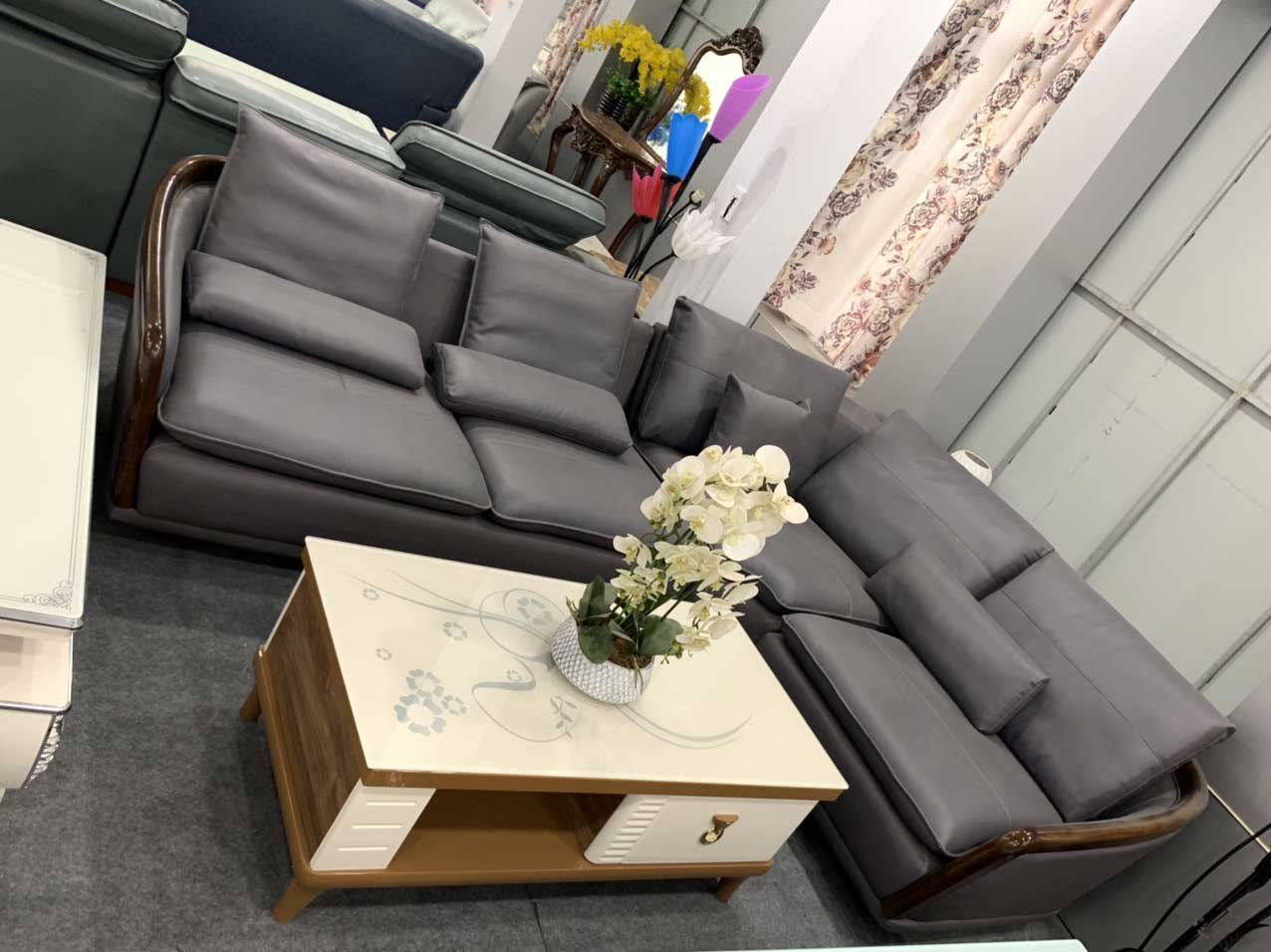 Sofa Da Cao Cấp Nhập Khẩu GR-961