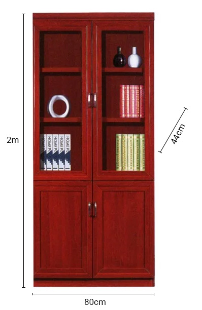 Tủ hồ sơ gỗ nhập khẩu GR133