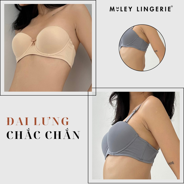 hướng dẫn giấu dây áo lót khi mặc áo trễ vai