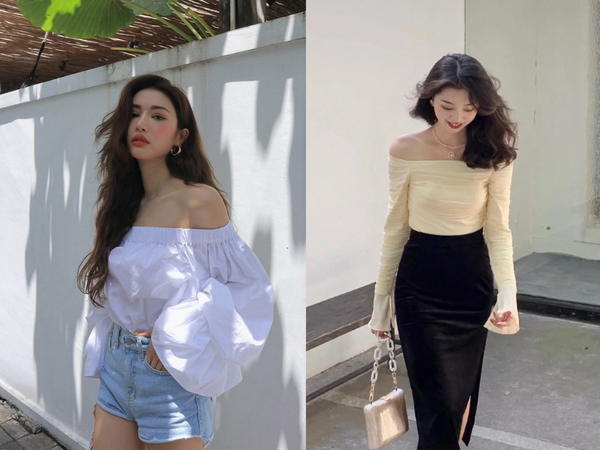 những cách giấu dây áo lót khi mặc áo trễ vai