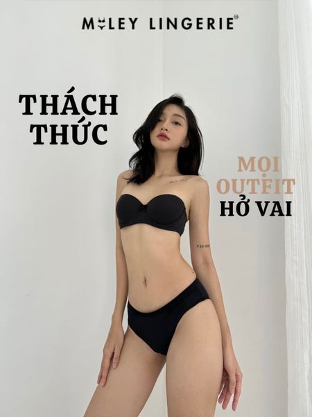 gợi ý cách mặc áo lót không dây không bị tuột