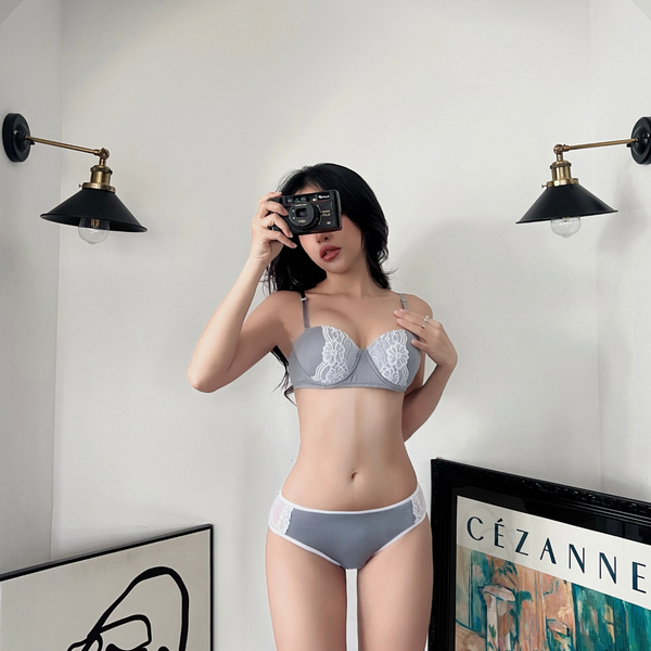 áo ngực cúp ngang ren