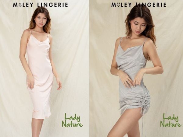 váy ngủ lụa