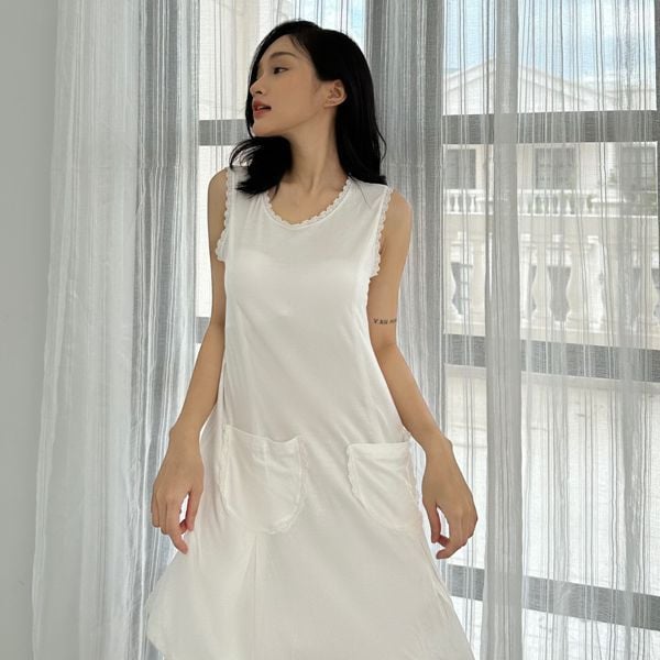 đầm mặc ở nhà