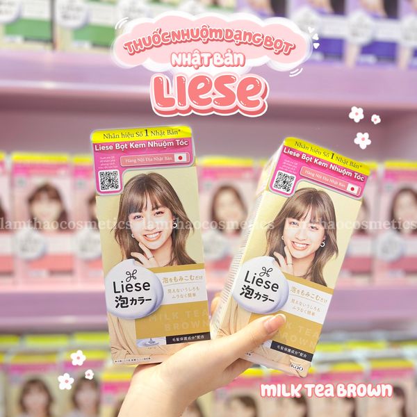 Thuốc Nhuộm Dạng Bọt Liese Creamy Bubble Hair Color Nhật Bản – Lam sẽ làm nức lòng các cô nàng yêu thích thời trang và sự đặc biệt. Với công nghệ bọt thẩm thấu nhanh và không gây hại cho tóc, bạn sẽ có được màu sắc tươi tắn, tự nhiên và bền đẹp. Hãy cùng trải nghiệm với thuốc nhuộm dạng bọt này ngay hôm nay.