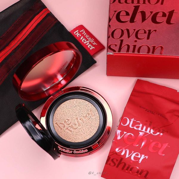 Phấn Nước Che Phủ Hoàn Hảo Espoir Pro Tailor Be Velvet Cover Cushion S –  Lam Thảo Cosmetics