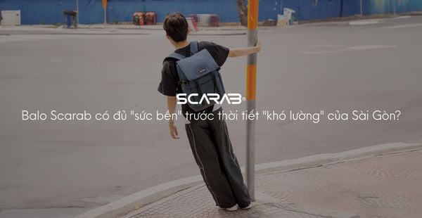 Balo Scarab có đủ 