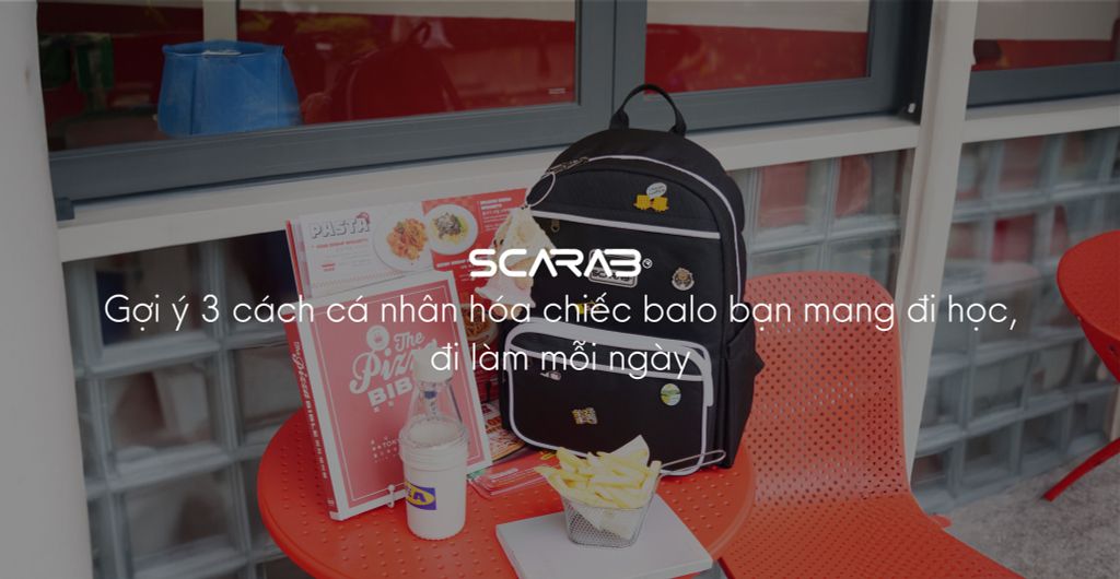 Gợi ý 3 cách cá nhân hóa chiếc balo bạn mang đi học, đi làm mỗi ngày