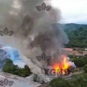 Vụ Hỏa Hoạn Lớn Tại Nhà Máy Chế Biến Xì Gà Aganorsa Ở Nicaragua