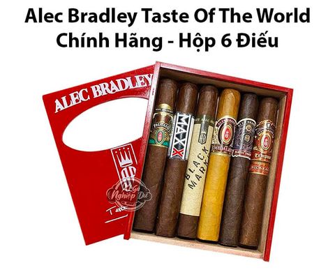 Phần 1. Thông tin chi tiết Xì Gà Alec Bradley Taste of the World Chính Hãng Hộp 6 Điếu