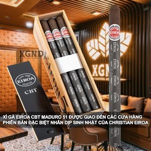Xì Gà Eiroa CBT Maduro 51 Chính Thức Được Giao Đến Các Cửa Hàng Xì Gà