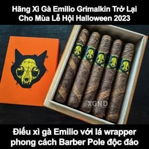 Hãng Xì Gà Emilio Grimalkin Trở Lại Cho Mùa Lễ Hội Halloween 2023