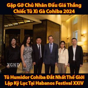 Gặp Gỡ Chủ Nhân Đấu Giá Thắng Chiếc Tủ Xì Gà Cohiba 2024