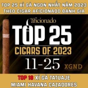 Xì Gà Tatuaje Đạt Top 18 - Danh Sách Xì Gà Ngon Nhất Năm 2023