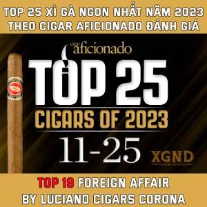 Luciano Cigars Tạo Điểm Nhấn Trên Top 25 Xì Gà Ngon Nhất 2023