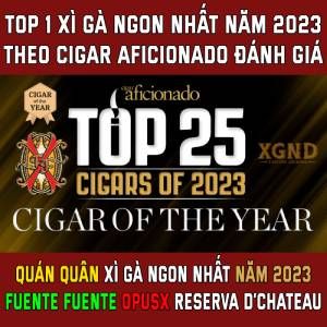 Xì Gà Ngon Nhất Thế Giới Năm 2023 - Quán Quân Của Mọi Dòng Xì Gà