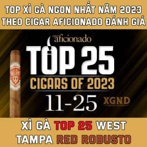 Top 25 Xì Gà Ngon Nhất Thế Giới Năm 2023 - Hạng Thứ 25