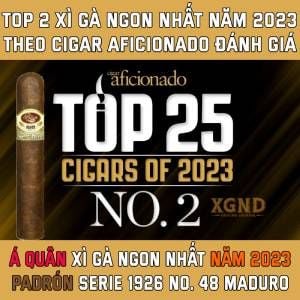 Dòng Xì Gà Top 2 Thế Giới Năm 2023 - Á Quân Xì Gà Ngon Nhất Thế Giới