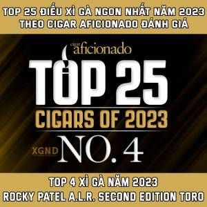 Top 4 Xì Gà Của Năm 2023 - Theo Danh Sách Top 25 Của Cigar Aficionado