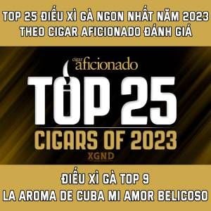 Top Xì Gà Của Năm 2023 Theo Cigar Aficionado - Top 9 Xì Gà Của 2023