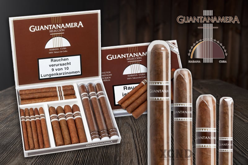 Cigar Guantanamera 15 Cigar Collection - Xì Gà Cuba Chính Hãng - Hộp 15 Điếu