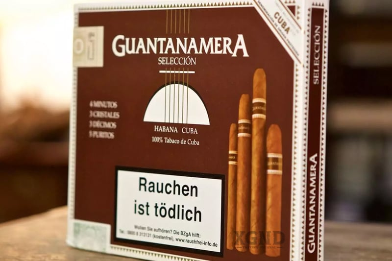Cigar Guantanamera 15 Cigar Collection - Xì Gà Cuba Chính Hãng - Hộp 15 Điếu
