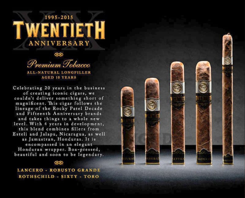 Cigar Rocky Patel Twentieth Anniversary Rothschild - Xì Gà Chính Hãng