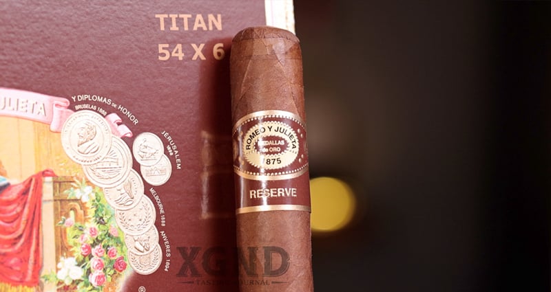 Cigar Romeo Y Julieta 1875 Reserve Titan Tubos - Xì Gà Chính Hãng