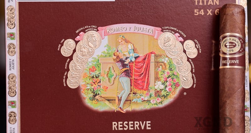 Cigar Romeo Y Julieta 1875 Reserve Titan Tubos - Xì Gà Chính Hãng