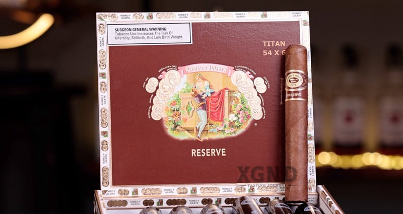 Cigar Romeo Y Julieta 1875 Reserve Titan Tubos - Xì Gà Chính Hãng