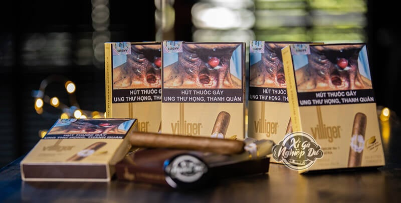 xì gà mini villiger premium no1 sumatra chính hãng, xì gà sữa, xì gà giá rẻ, xì gà chính hãng
