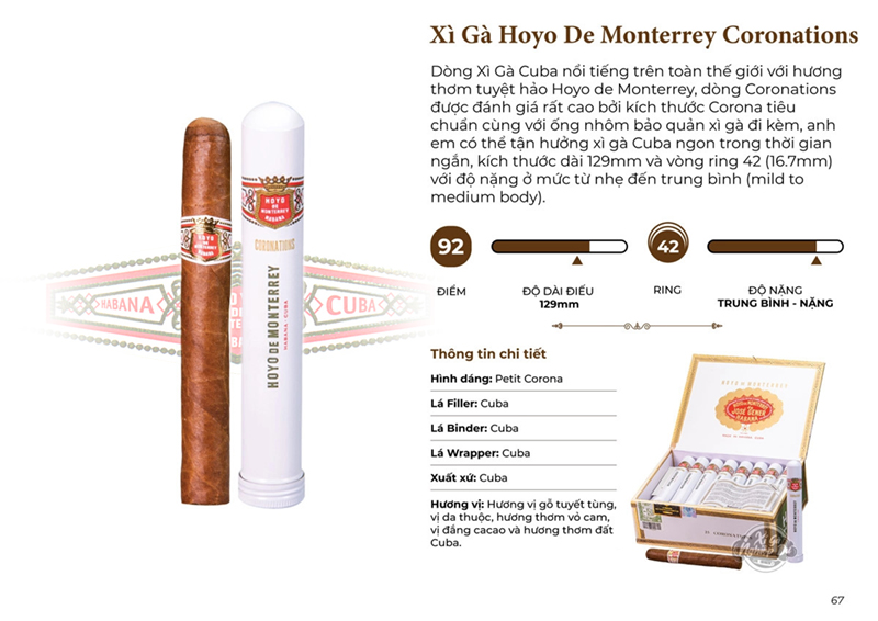 XGND - Hoyo De Monterrey Coronations