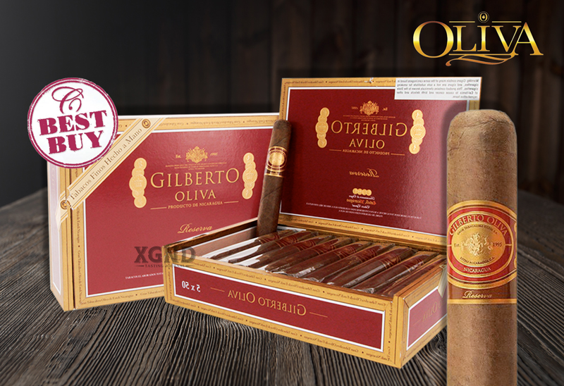 Cigar Gilberto Oliva Reserva Robusto - Xì Gà Nicaragua Chính Hãng