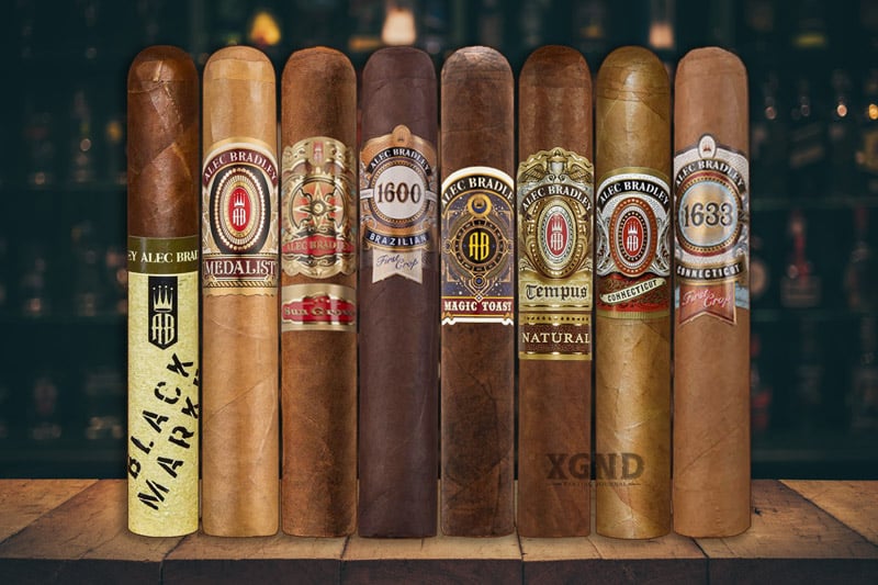 Cigar Alec Bradley 8 Cigar Robusto Collection - Lốc 8 Điếu Xì Gà Chính Hãng