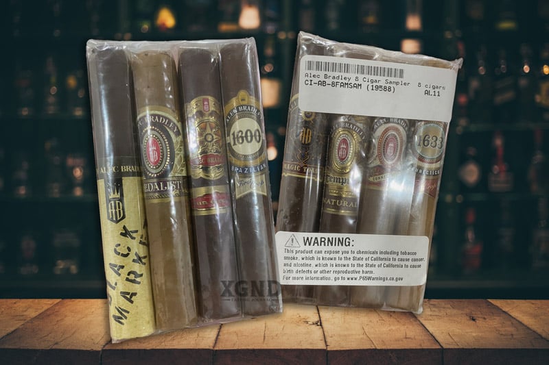 Cigar Alec Bradley 8 Cigar Robusto Collection - Lốc 8 Điếu Xì Gà Chính Hãng