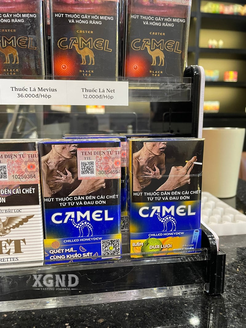 Thuốc lá Camel Chilled Honeydew chính hãng, thuốc lá giá rẻ, thuốc lá thơm
