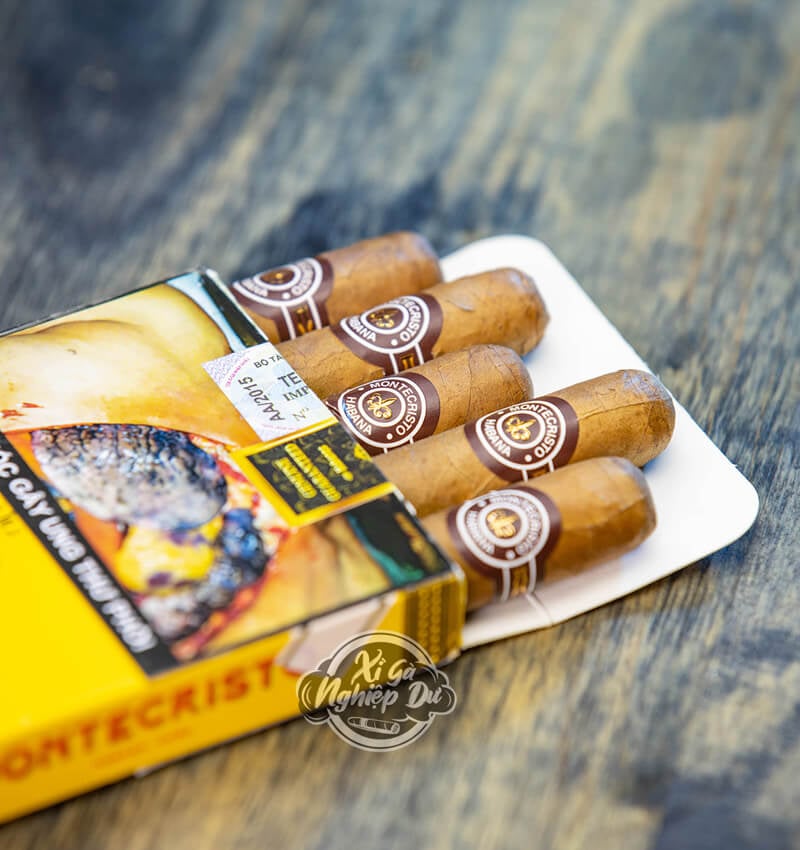 Xì Gà Cuba Montecristo No5 Chính hãng giá rẻ, cigar Cuba Montecristo No.5 nhập khẩu