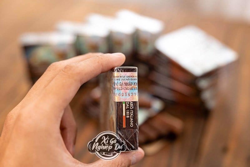 Cigar Mini Toscano Toscanello Nero Cioccolato - Xì Gà Ý Chính Hãng