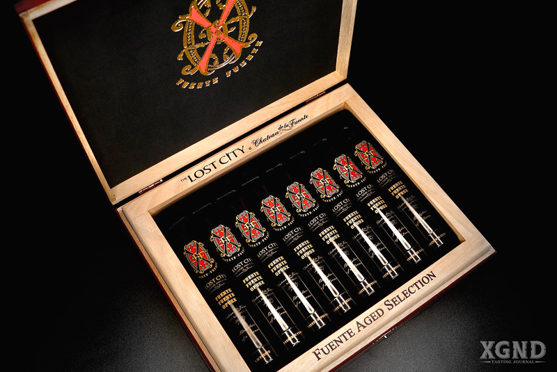 Cigar Fuente Fuente Opus X The Lost City LE Double Robusto Tubo - Xì Gà Chính Hãng