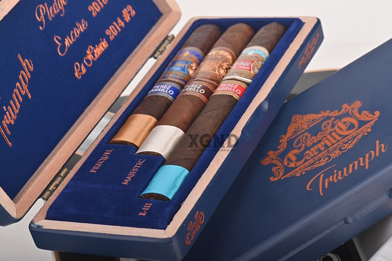 Cigar EP Carrillo Triumph Trilogy 3 Cigar Collection - Hộp 3 Điếu Xì Gà Chính Hãng